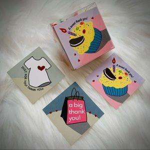 Thank You Sticker Set, 3 Hand Drawn Designs 🛍